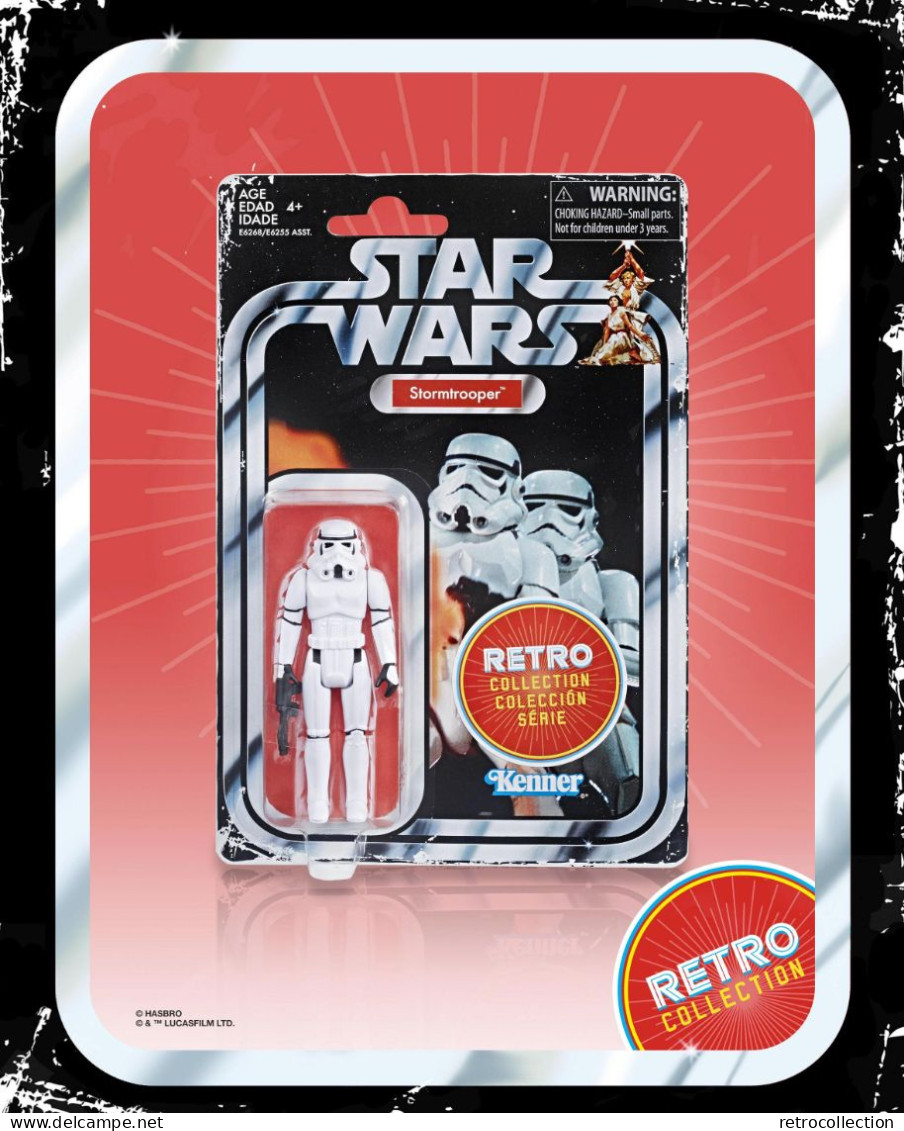 STAR WARS 4 - Coffret Collector de 6 Figurines / Retro Collection Multipack