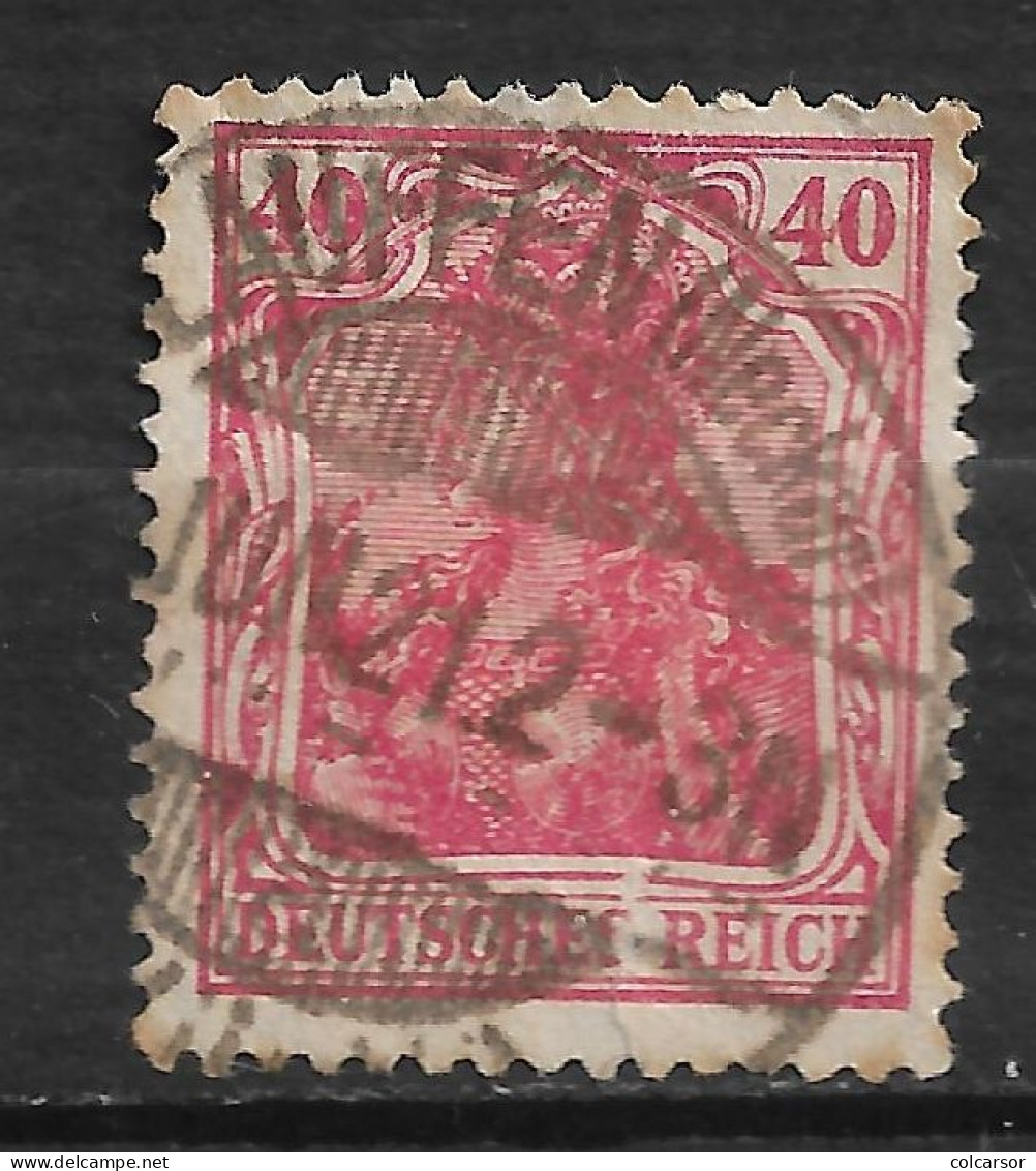 ALLEMAGNE   :  N °123 - Used Stamps