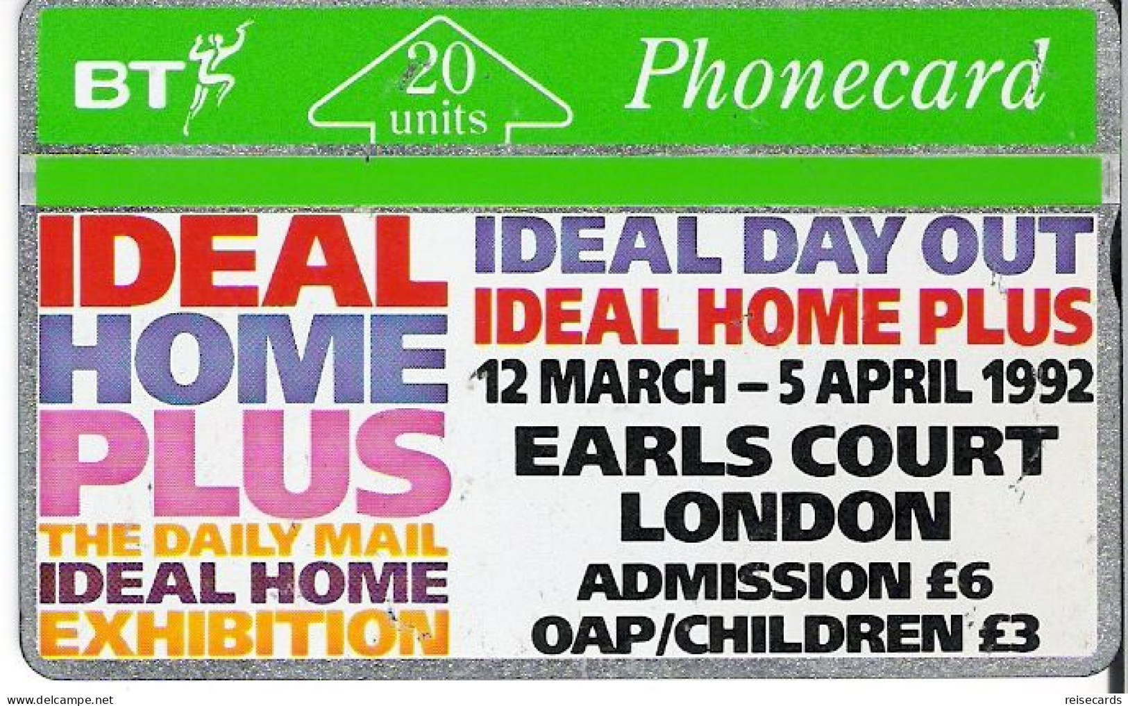 Great Britain: British Telecom - 171G Ideal Home, Exhibition - BT Advertising Issues