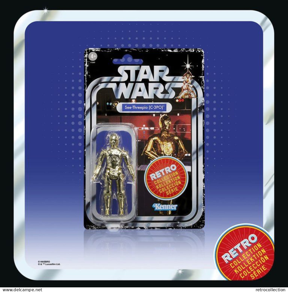 STAR WARS 4 - 2 Coffrets Collector de 12 Figurines / Hasbro Retro Collection Multipack 1 + 2 - 100% NEW