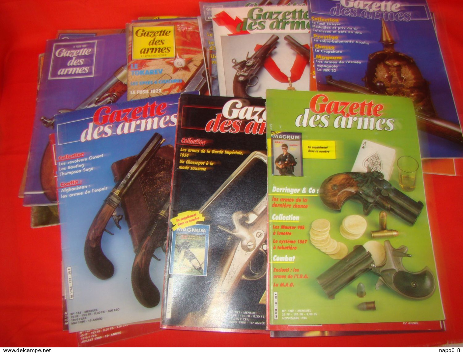 Lot De 22 Magazines " GAZETTE DES ARMES " ( La Poudre Noire ) - Francés