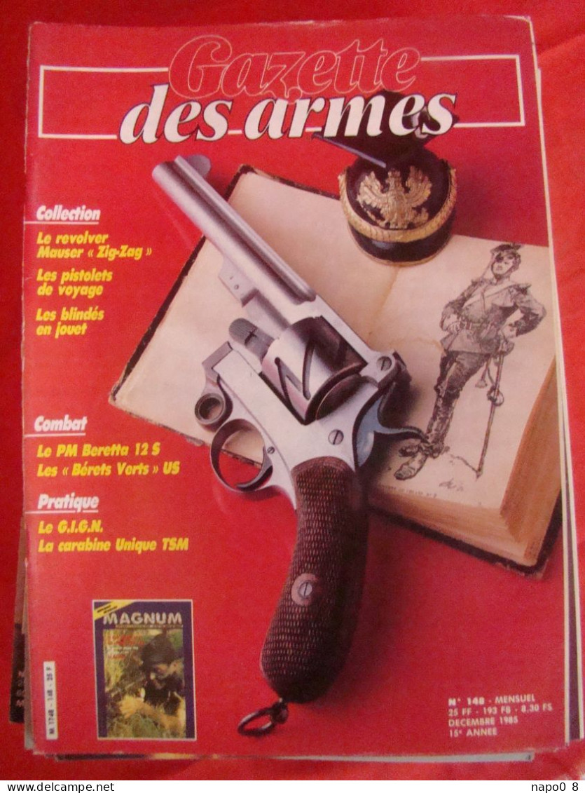 lot de 22 magazines " GAZETTE DES ARMES " ( la poudre noire )