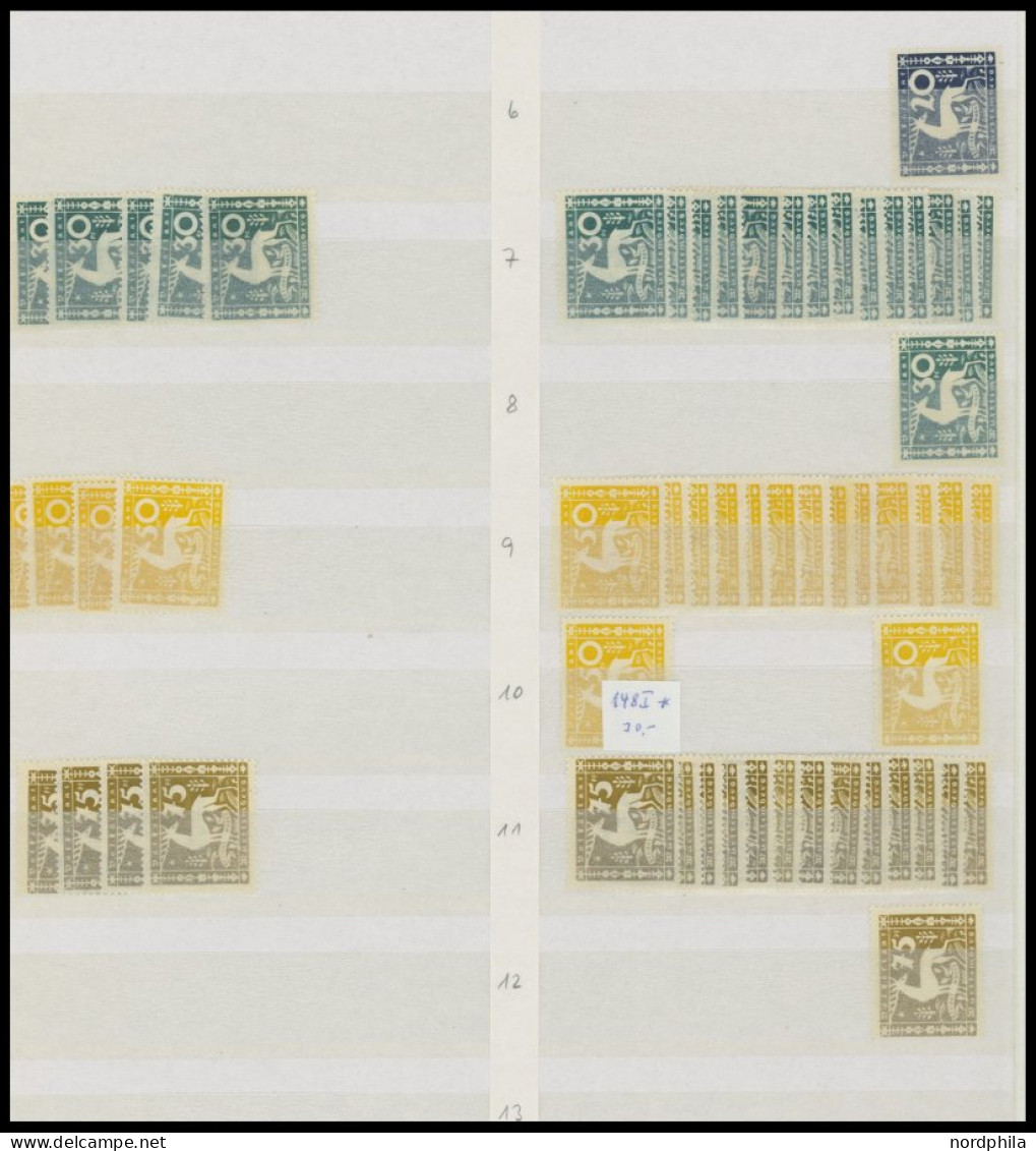 WÜRTTEMBERG 44-281 , , 1875-1923, Gut Sortierte Reichhaltige Dublettenpartie Neue Währung Und Dienstmarken I Und II Von  - Altri & Non Classificati