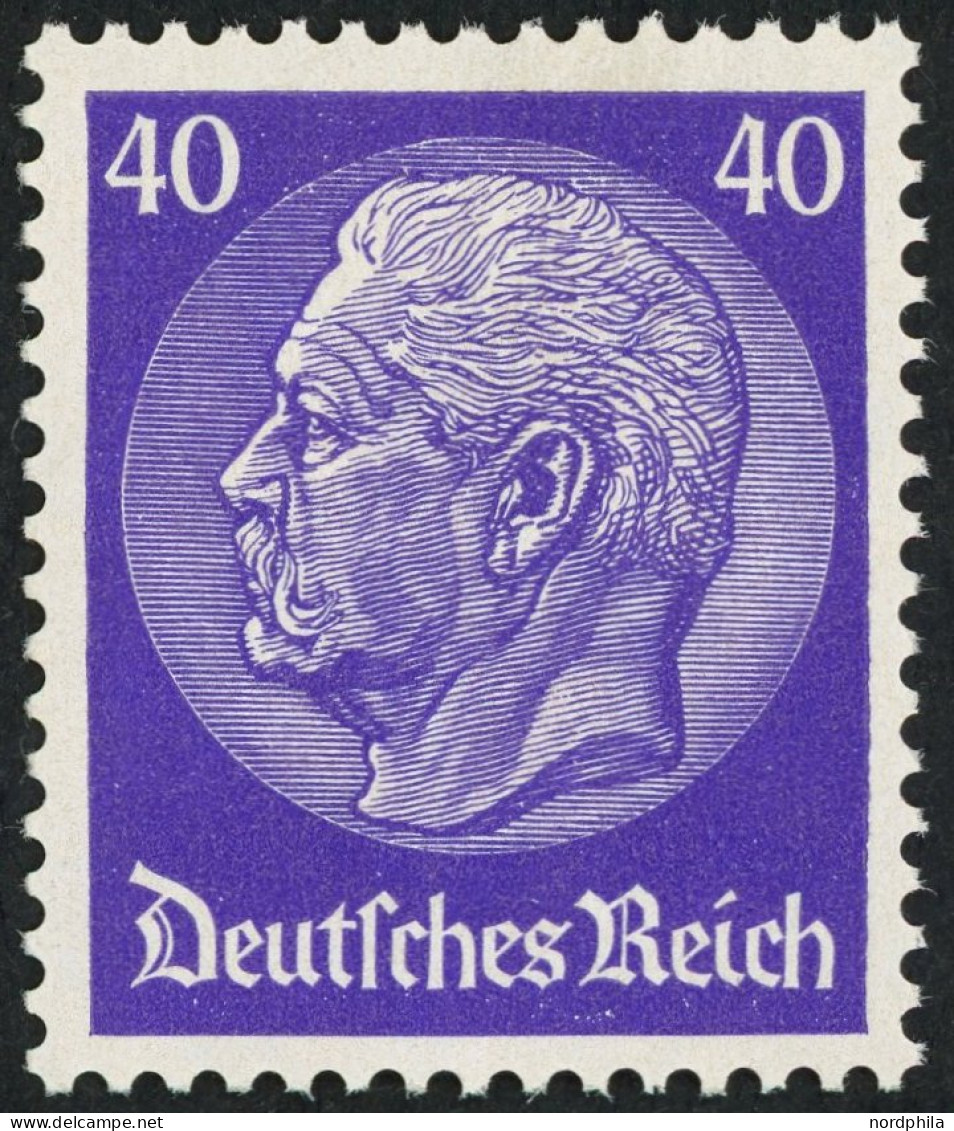 Dt. Reich 472 , 1932, 40 Pf. Hindenburg, Postfrisch, Pracht, Mi. 100.- - Otros & Sin Clasificación