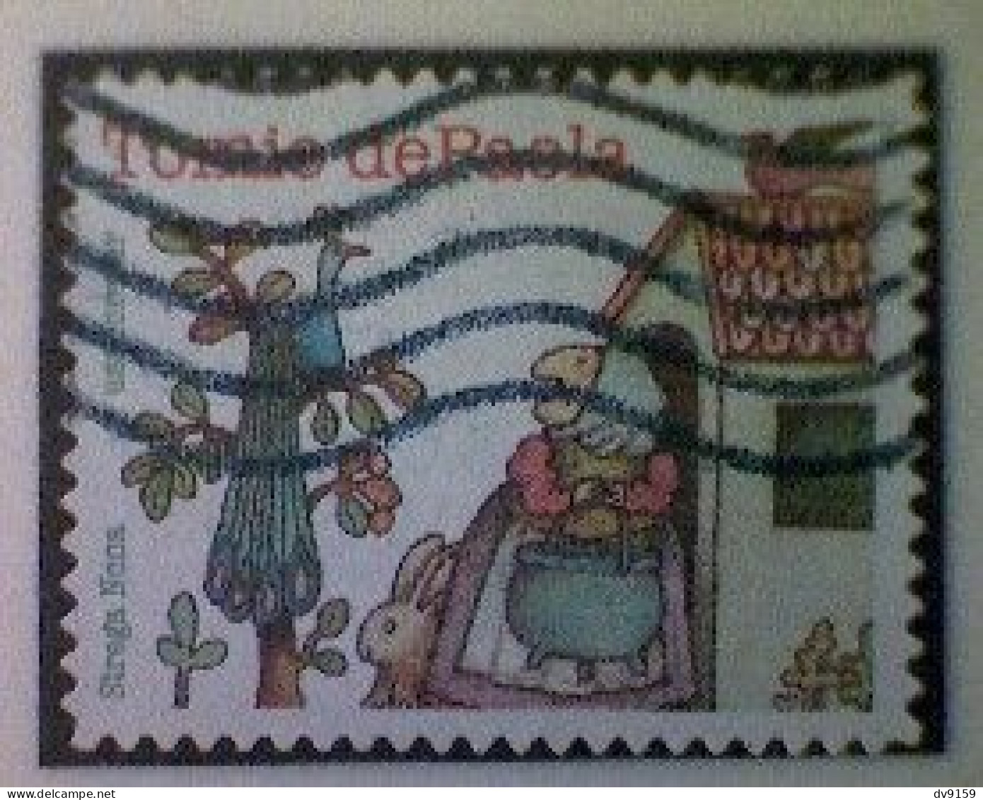 United States, Scott #5797, Used(o), 2023, Tomie De Paola, 'Strega Nona', Forever (63¢), Multicolored - Gebraucht