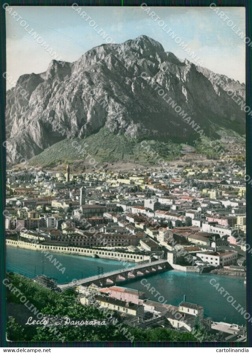 Lecco Città Lago Di Foto FG Cartolina KB3788 - Lecco