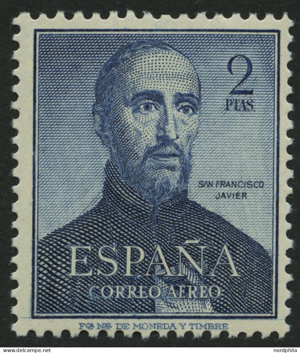 SPANIEN 1010 , 1962, 2 Pta. 400. Todestag Des Hl. Franz Xaver, Pracht, Mi. 80.- - Autres & Non Classés