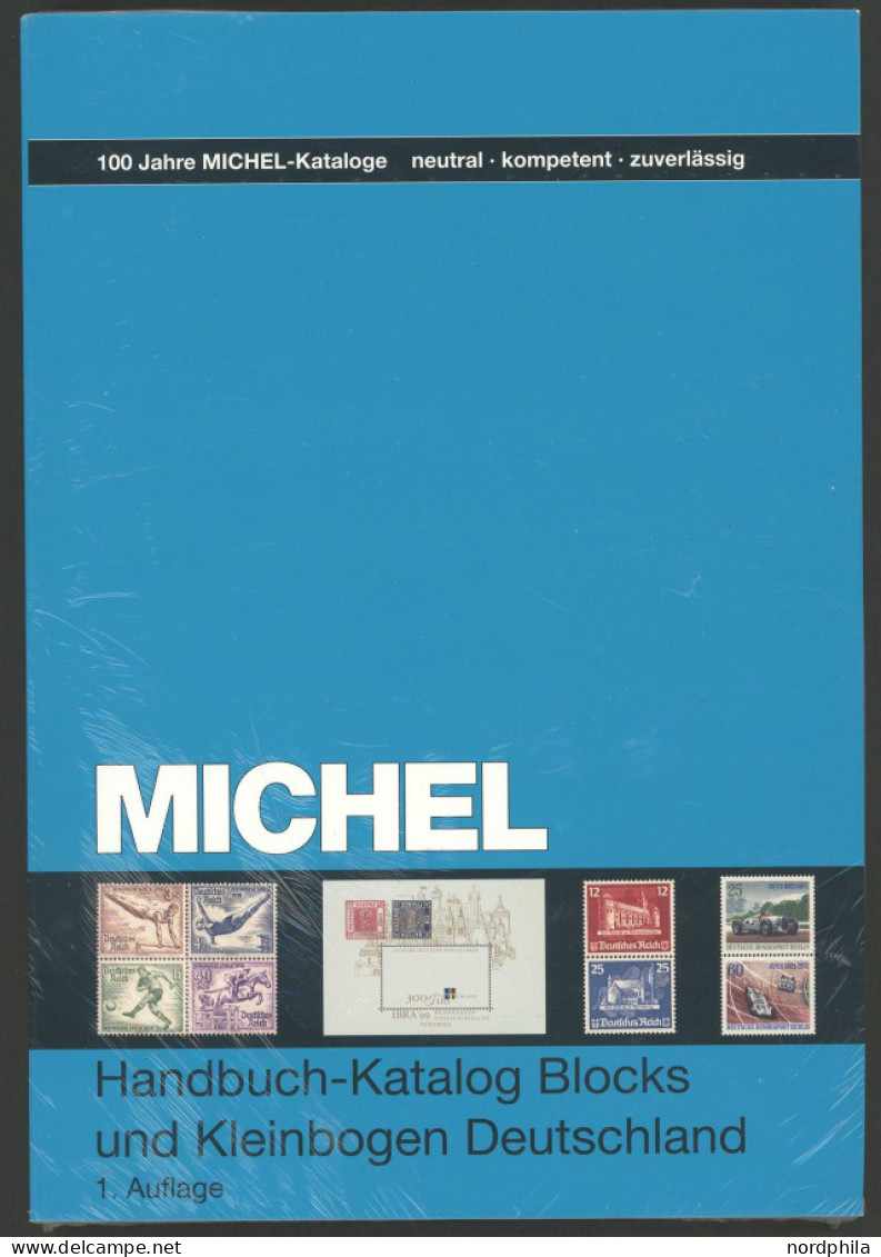 PHIL. KATALOGE Michel: Deutschland, Handbuch-Katalog Blocks Und Kleinbogen, 1. Auflage, Verkaufspreis 69,80, OVP - Philately And Postal History