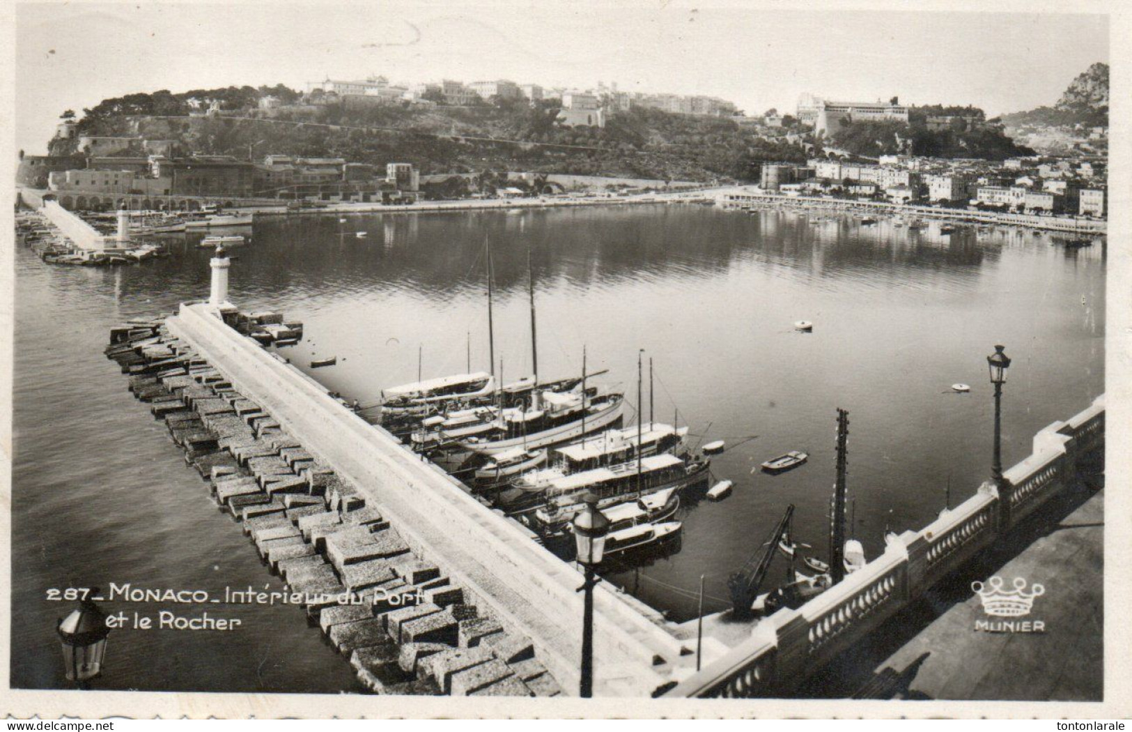 CPA - MONACO -INTERIEUR DU PORT - Hafen