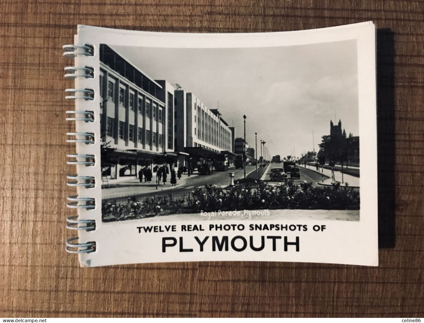  Carnet Twelve Real Photo Snapshots Of PLYMOUTH  - Plymouth