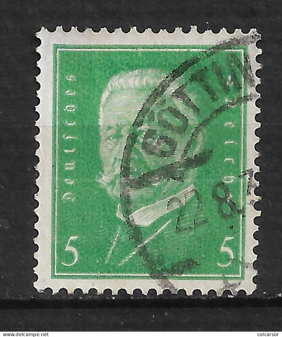 ALLEMAGNE   :  N ° 402 " HINDENBURG " - Used Stamps