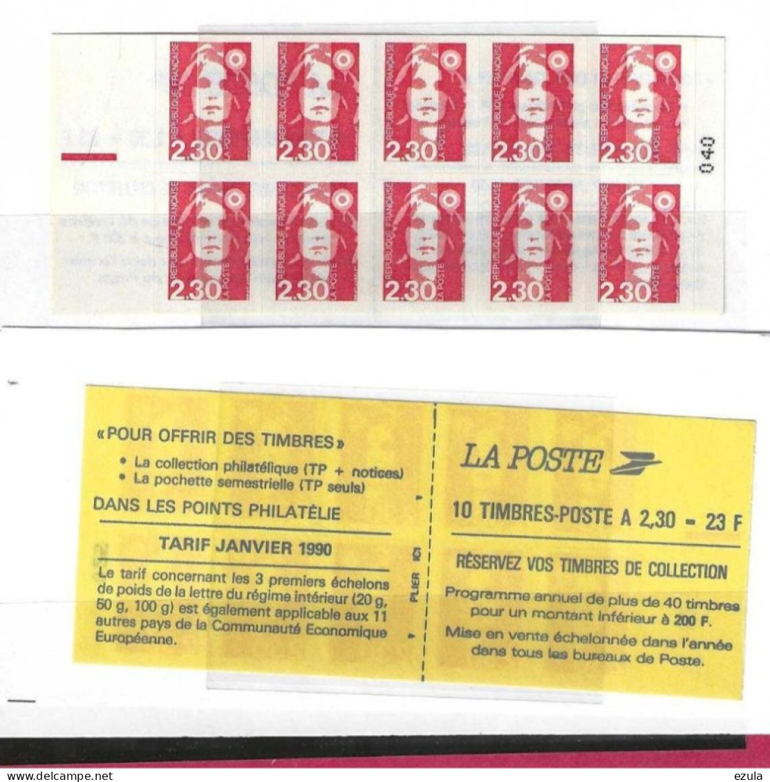 Carnet N° 2630 C 1 Valeur 25 - Choix *** - Andere & Zonder Classificatie