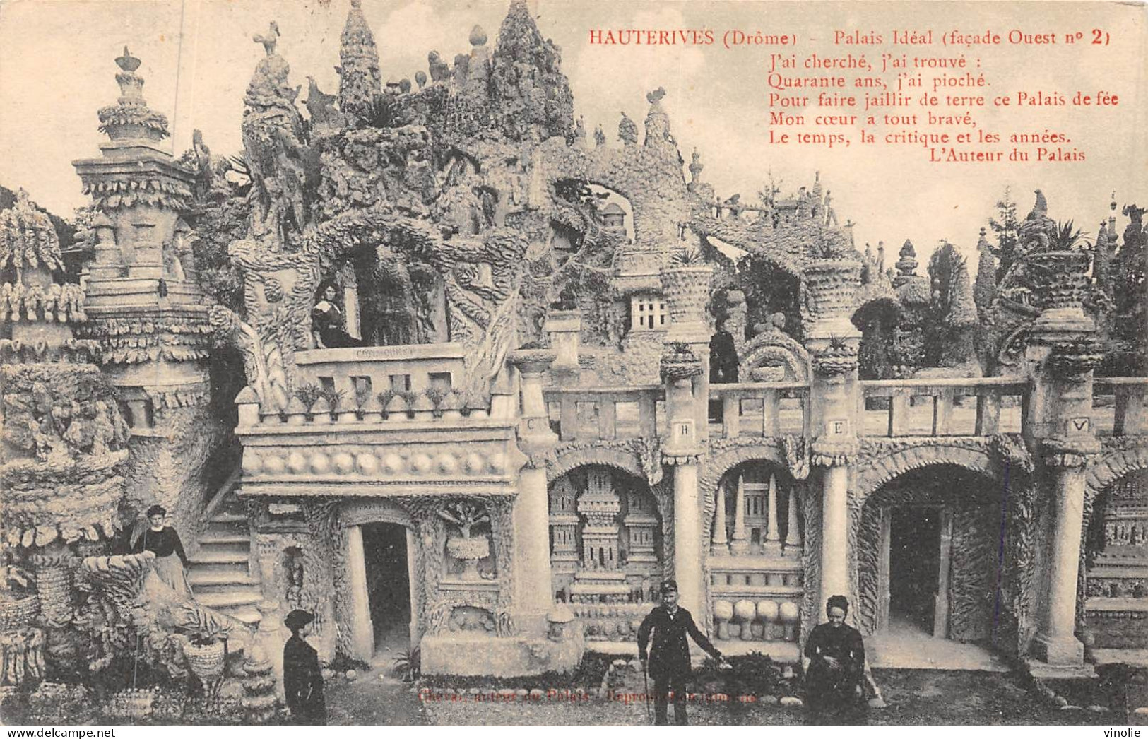 24-4908 : HAUTERIVES. PALAIS IDEAL - Hauterives