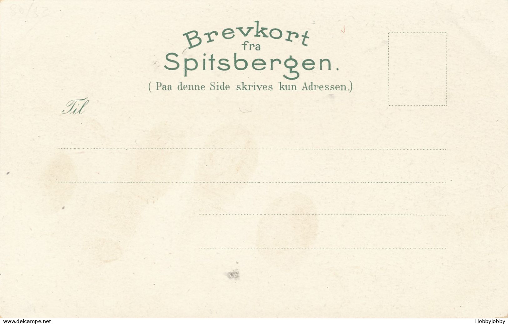 Spitzbergen:Midnight Sun From Advent Bay/Tourist House Advent Bay Überwinterungshütte Advent Bay - SEHR,SEHR SELTEN!1897 - Noorwegen
