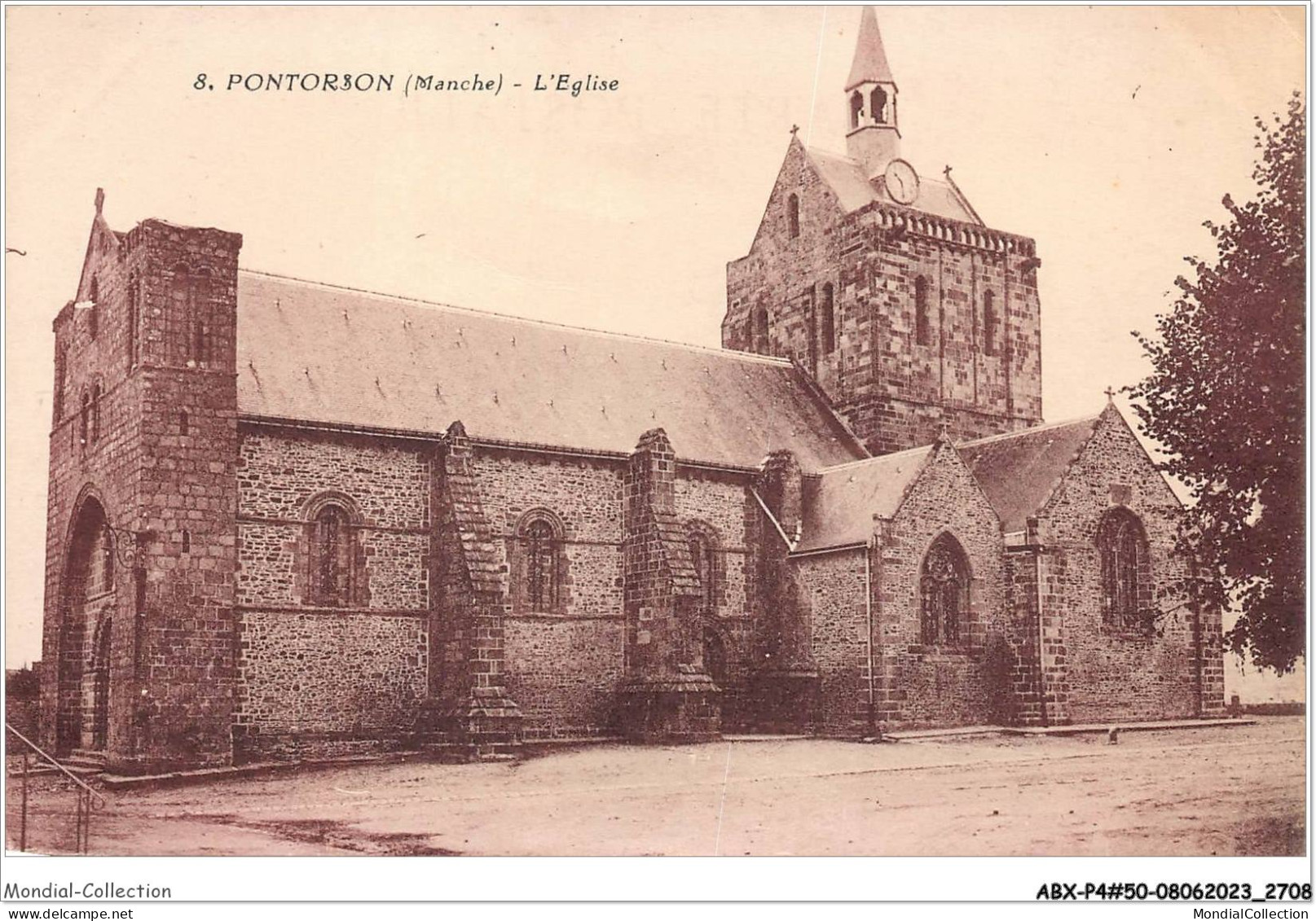 ABXP4-50-0343 -  PONTORSON - L'Eglise - Pontorson