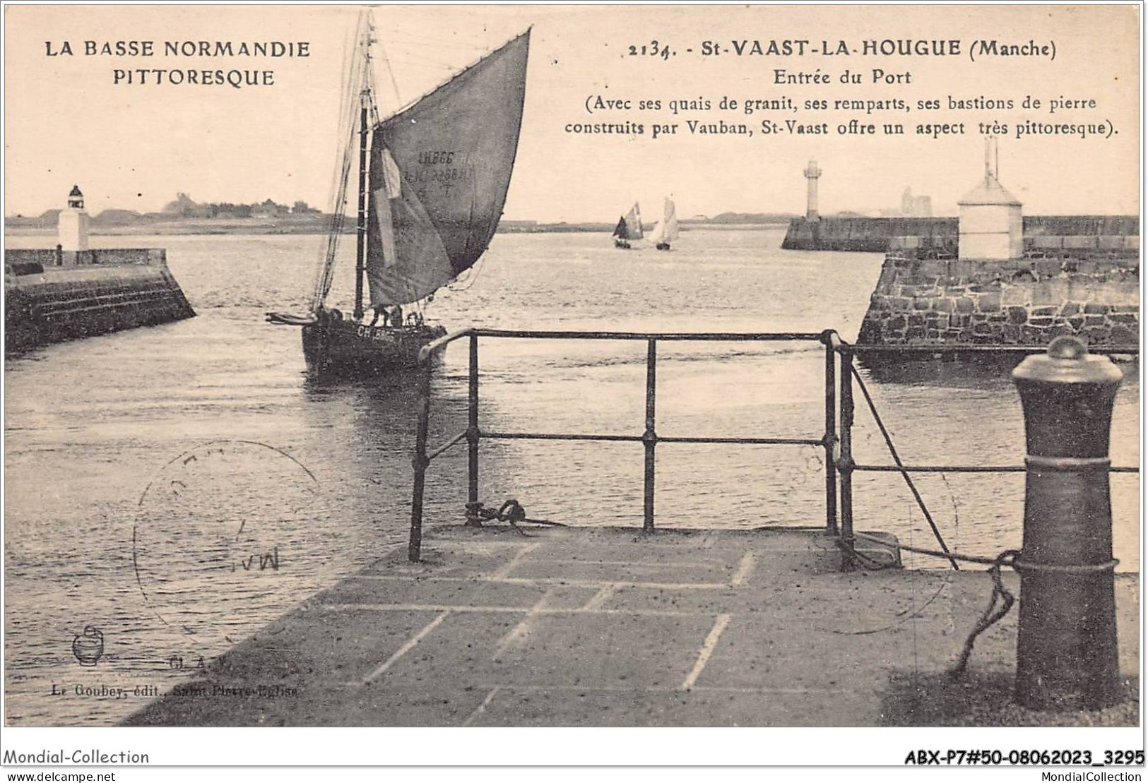 ABXP7-50-0638 -  SAINT-VAAST-LA-HOUGUE - Entree Du Port - Saint Vaast La Hougue