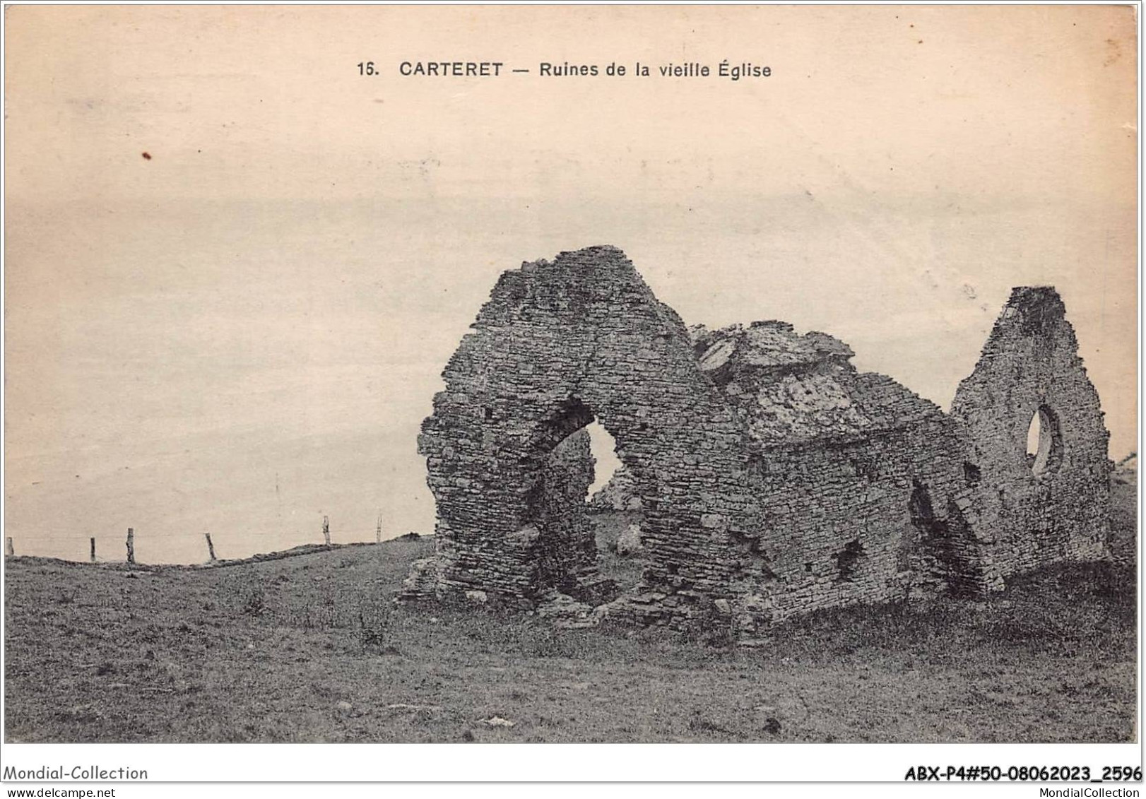 ABXP4-50-0287 - CARTERET - Ruines De La Vieille Eglise - Carteret