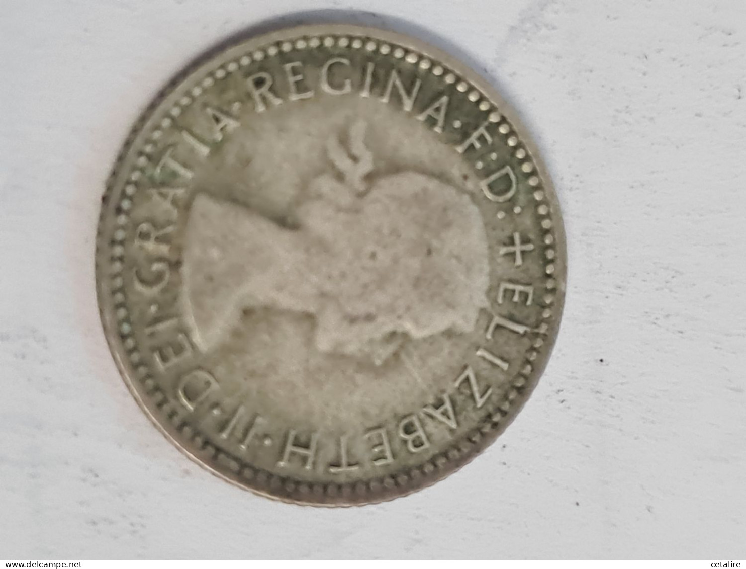 Australie 6 Pences 1955 - Sixpence