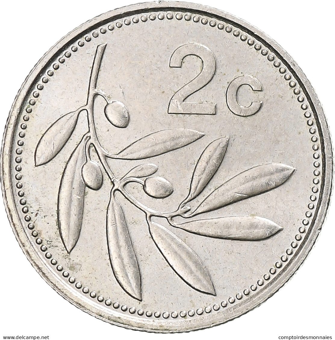 Malte, 2 Cents, 1991 - Malta