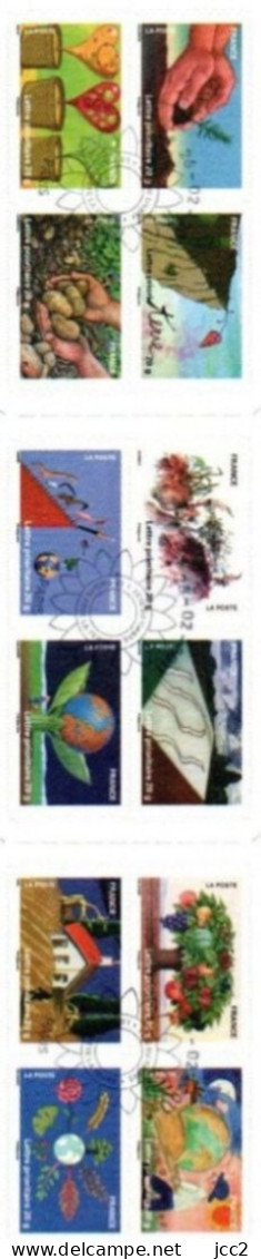 BC526 -Le Timbre Fète La Terre - Oblitéré - Booklets