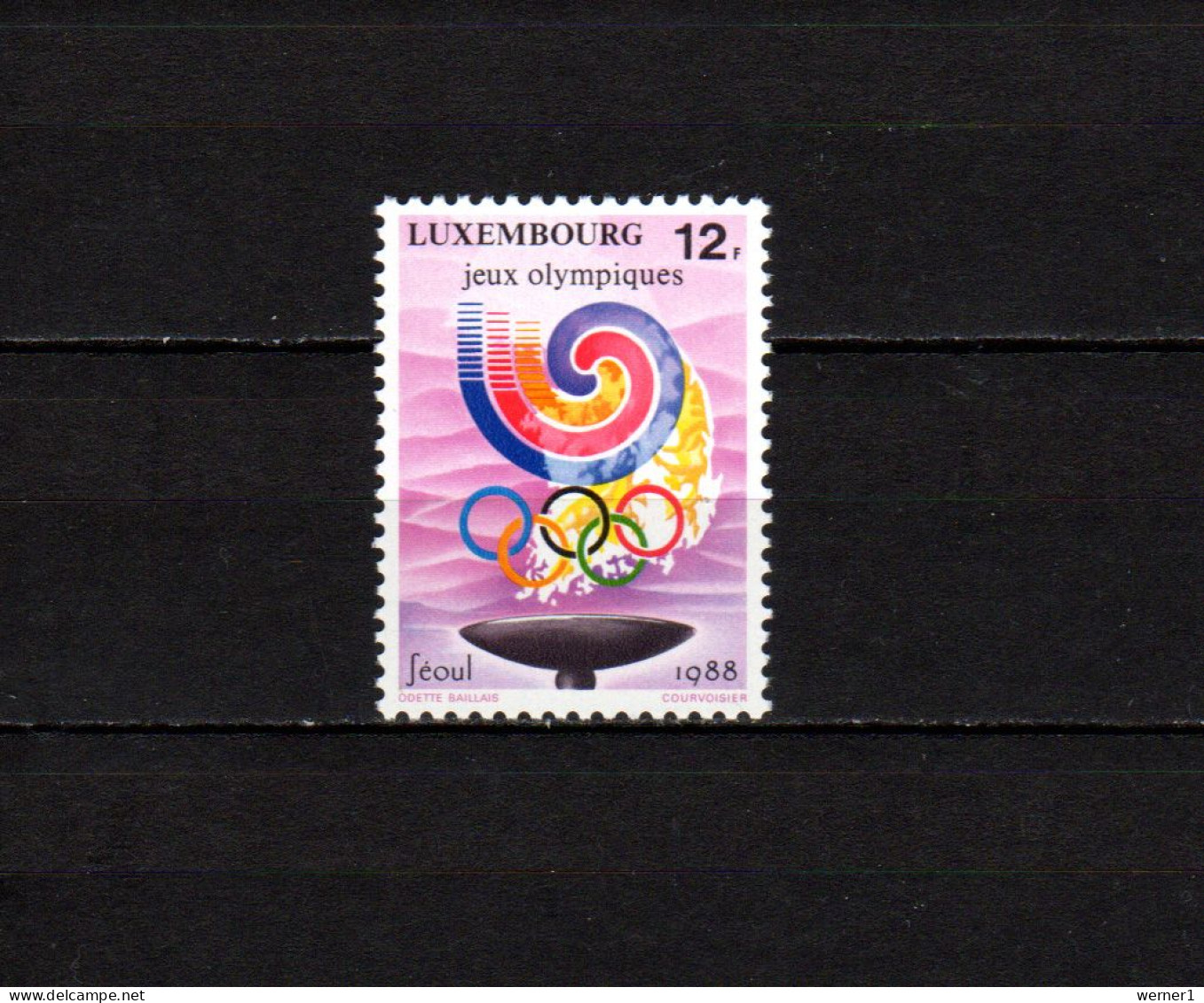 Luxemburg 1988 Olympic Games Seoul, Stamp MNH - Summer 1988: Seoul