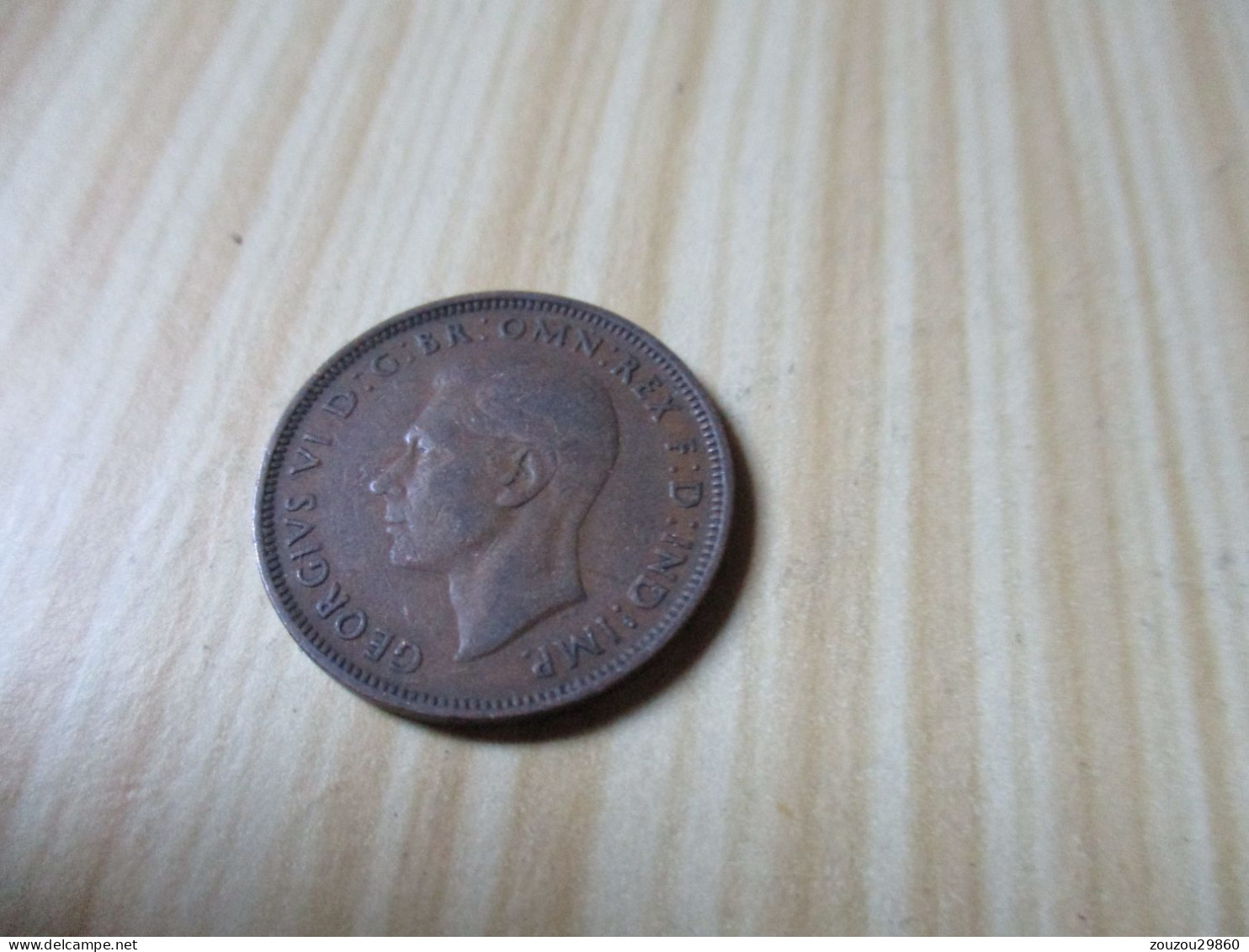 Grande-Bretagne - Half Penny George VI 1944.N°348. - C. 1/2 Penny