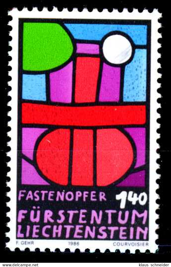 LIECHTENSTEIN 1986 Nr 895 Postfrisch SB462E6 - Nuovi