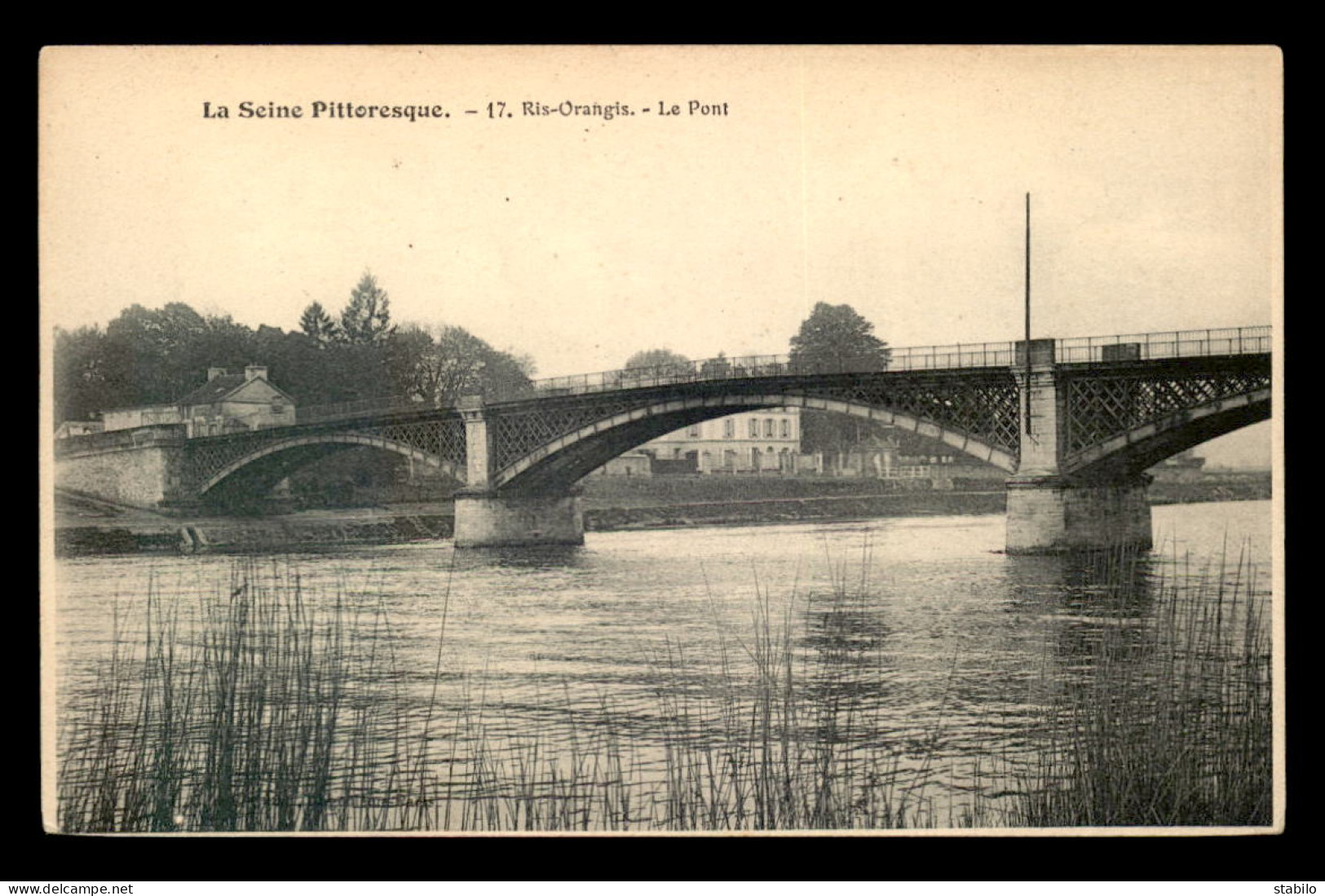 91 - RIS-ORANGIS - LE PONT SUR LA SEINE - Ris Orangis