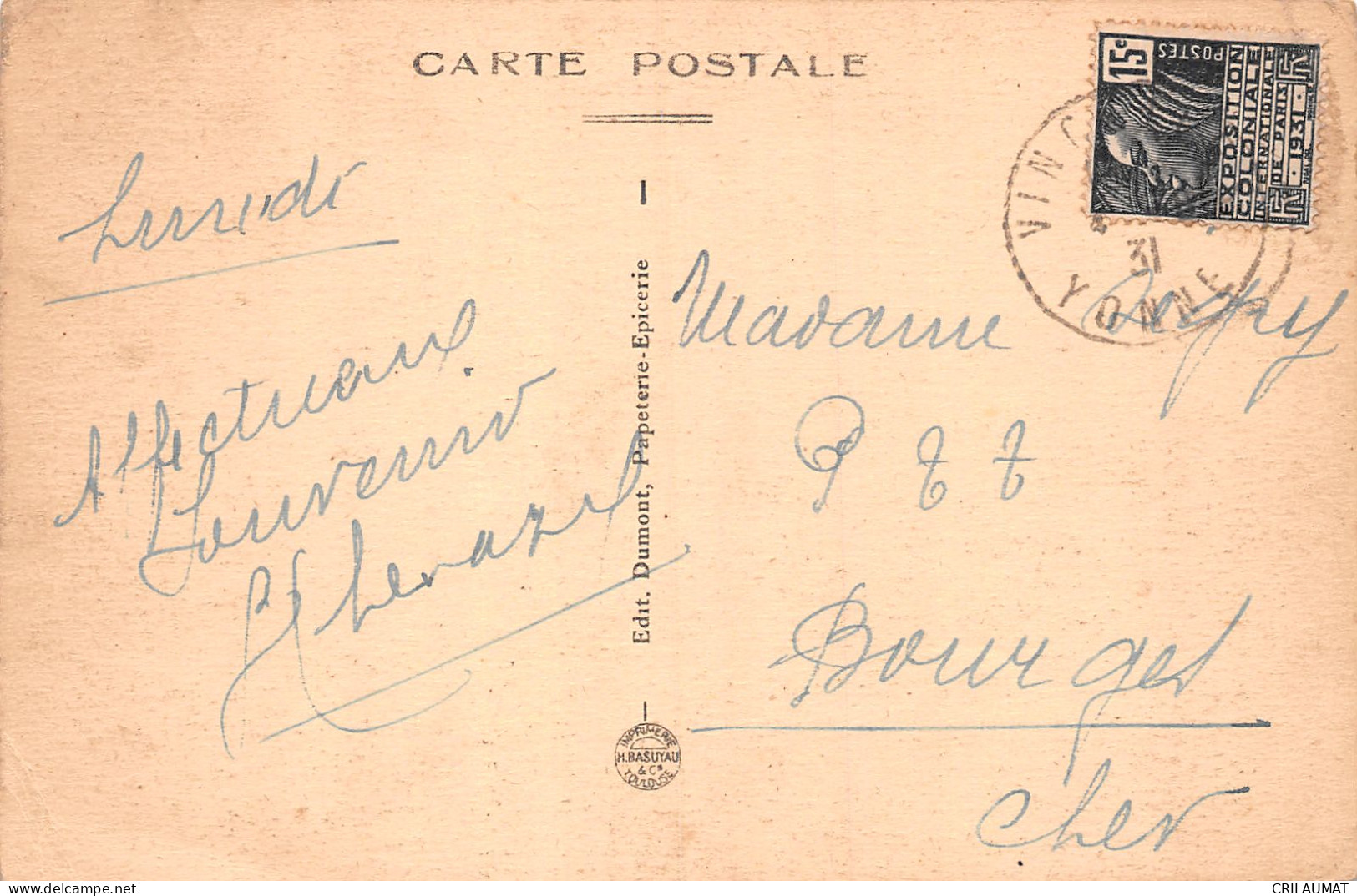 89-APPOIGNY-N°T5052-A/0207 - Appoigny