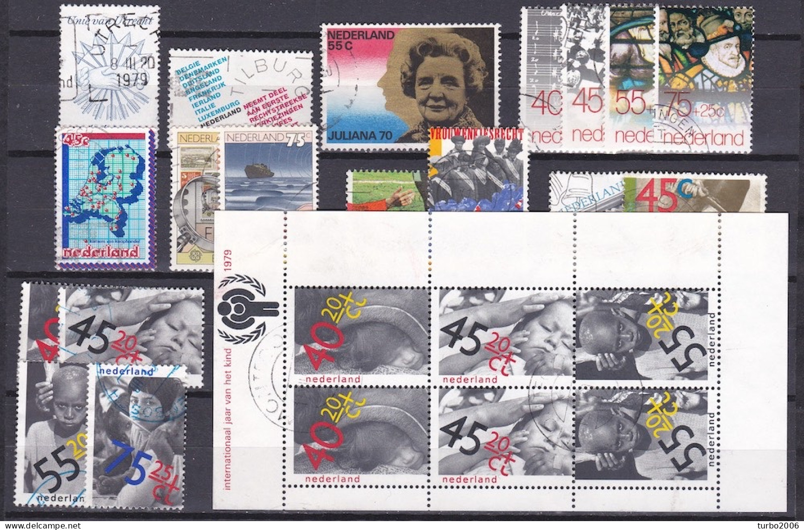 Nederland : 1979 Complete Gestempelde Jaargang NVPH 1172 / 1190 - Full Years