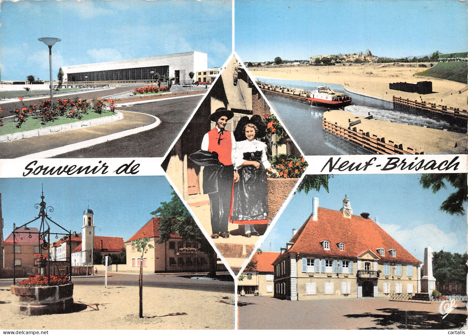 68-NEUF BRISACH-N°4250-C/0253 - Neuf Brisach