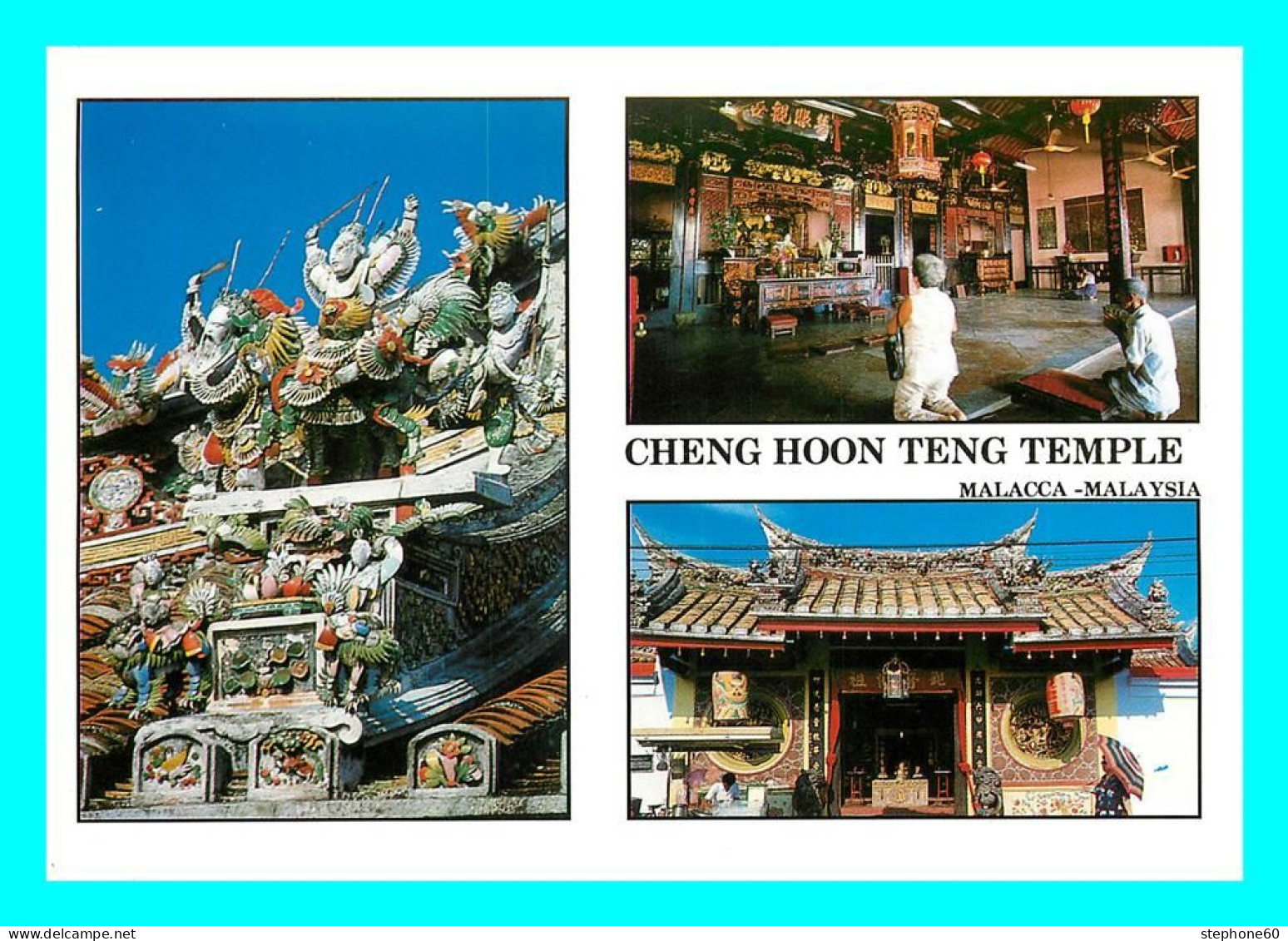 A768 / 389 MALAYSIA Cheng Hoon Teng Temple Multivues - Malaysia