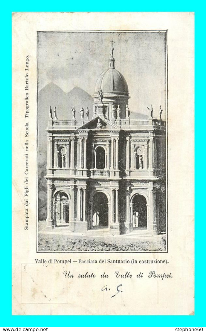 A776 / 557 POMPEI Facciata Del Santuario ( Timbre ) - Pompei