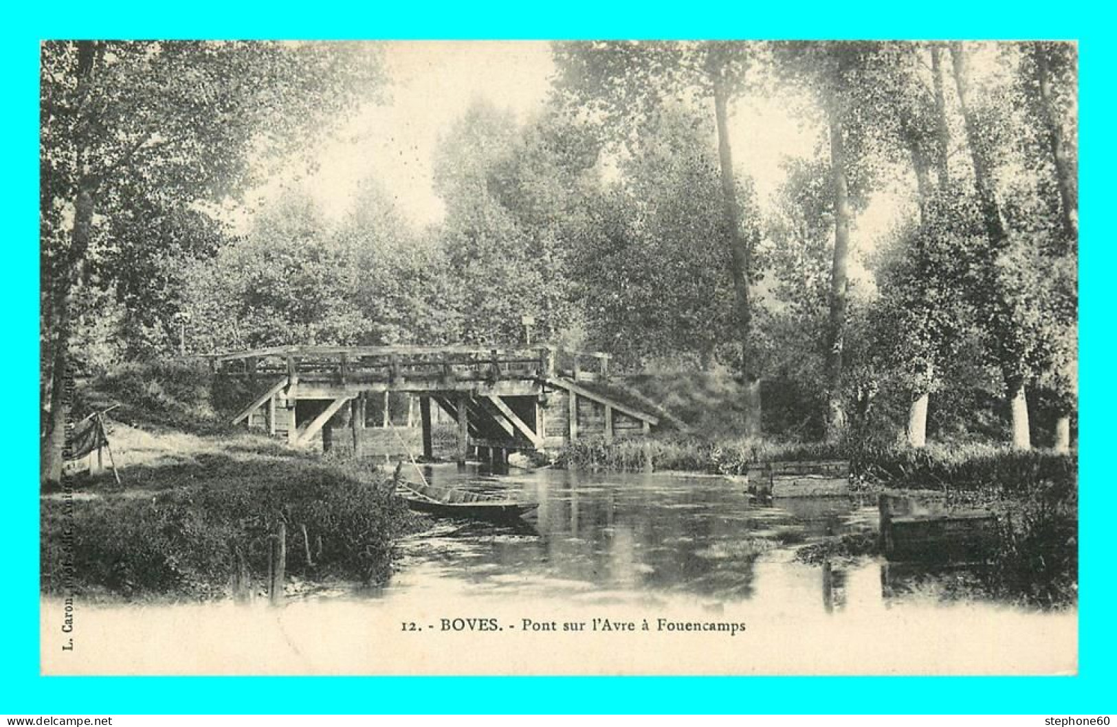 A782 / 421 80 - BOVES Pont Sur L'Avre à Fouencamps - Boves