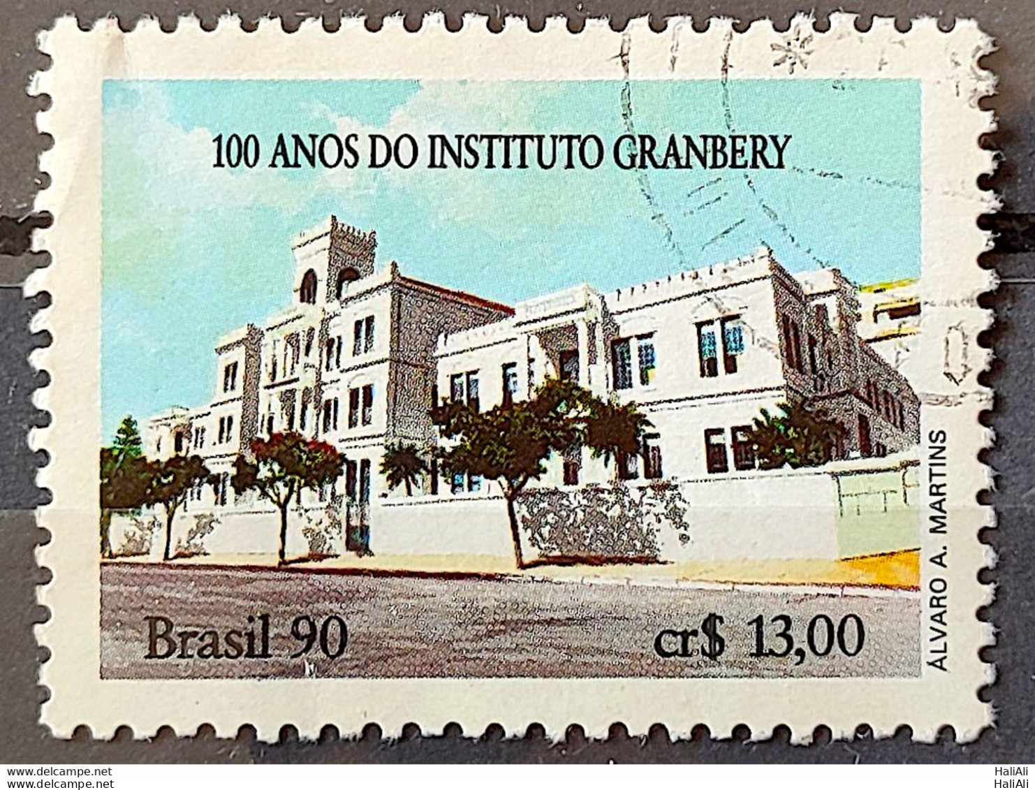 C 1695 Brazil Stamp 100 Years Institute Of Teaching Granbery Education Methodist 1990 Circulated 2 - Gebruikt