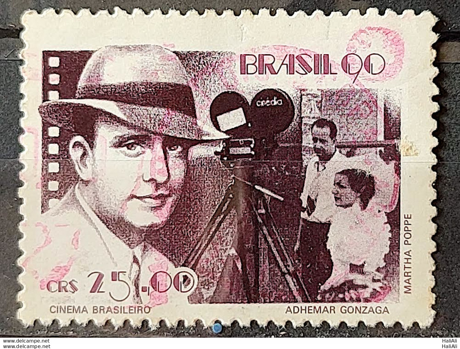 C 1687 Brazil Stamp Brazilian Cinema Movie Gonzaga 1990 Circulated 1 - Oblitérés