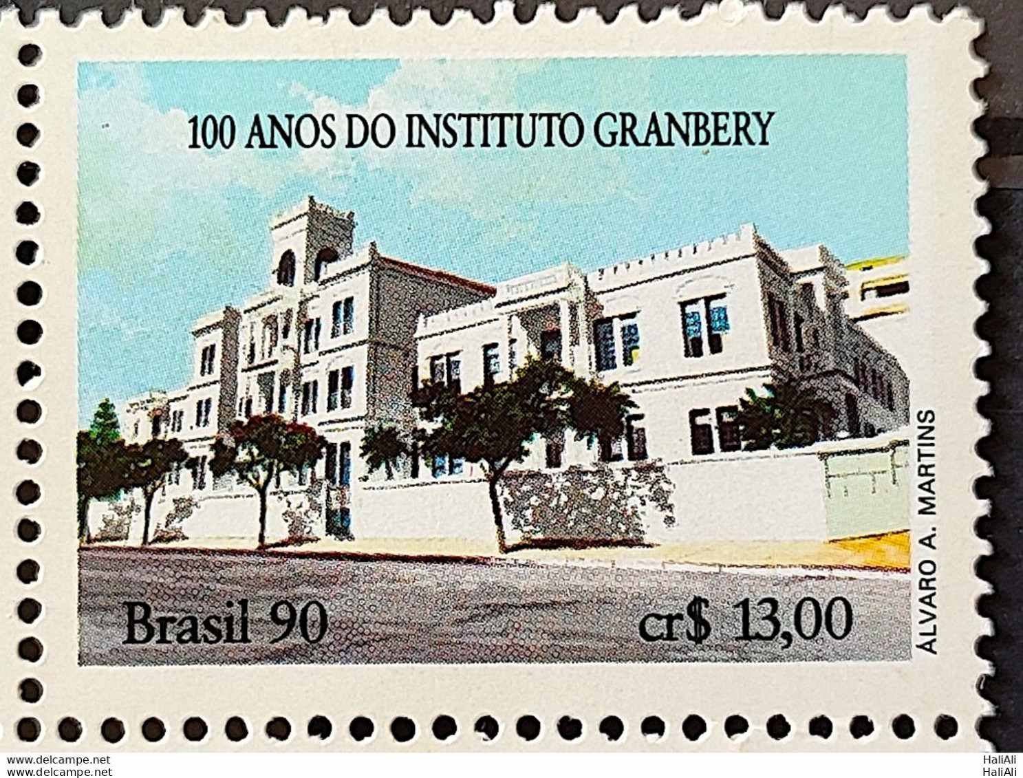 C 1695 Brazil Stamp 100 Years Institute Of Teaching Granbery Education Methodist 1990 - Neufs