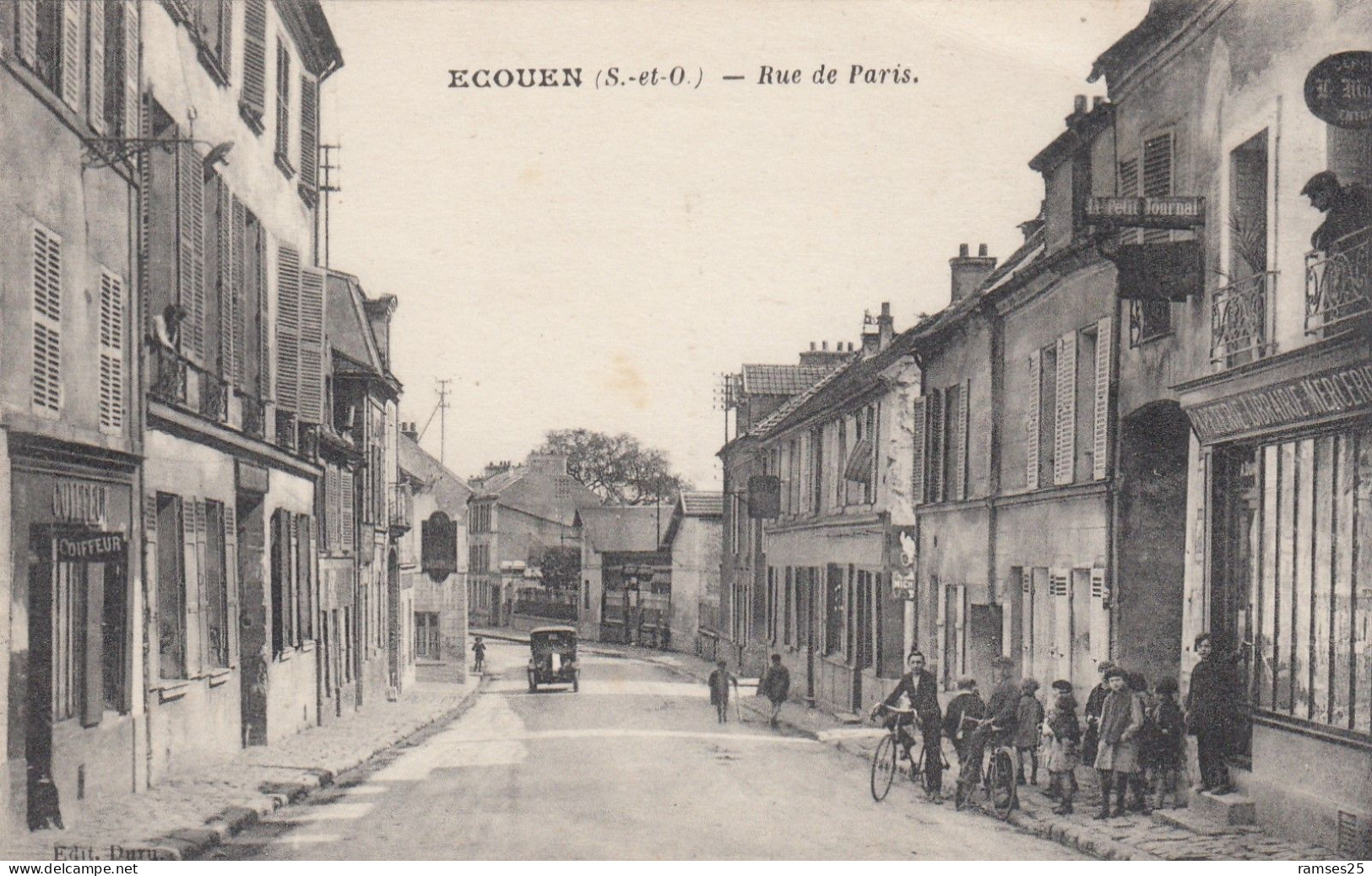 (263) CPA  Ecouen  Rue De Paris - Ecouen