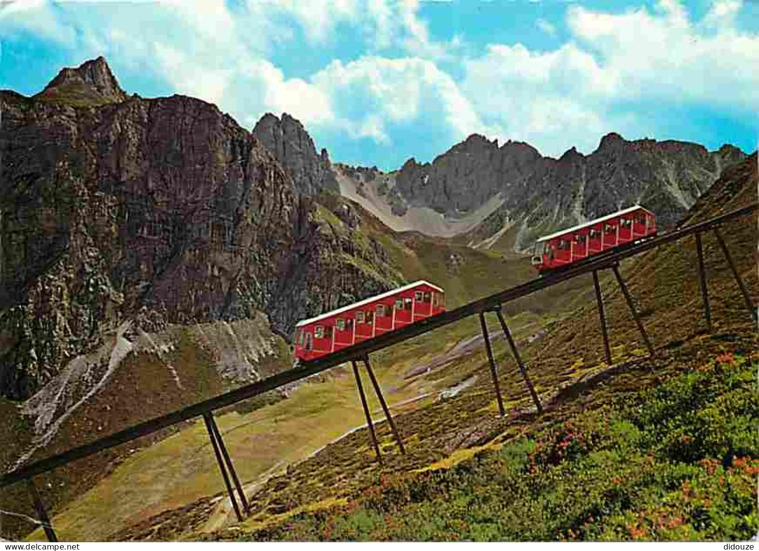 Trains - Funiculaires - Autriche - Tirol - Axamer Lizum - Olympiabahn Auf Den Hoadl - CPM - Voir Scans Recto-Verso - Funiculaires