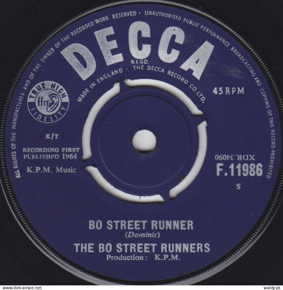 THE BO STREET RUNNERS - Bo Street Runner - Altri - Inglese