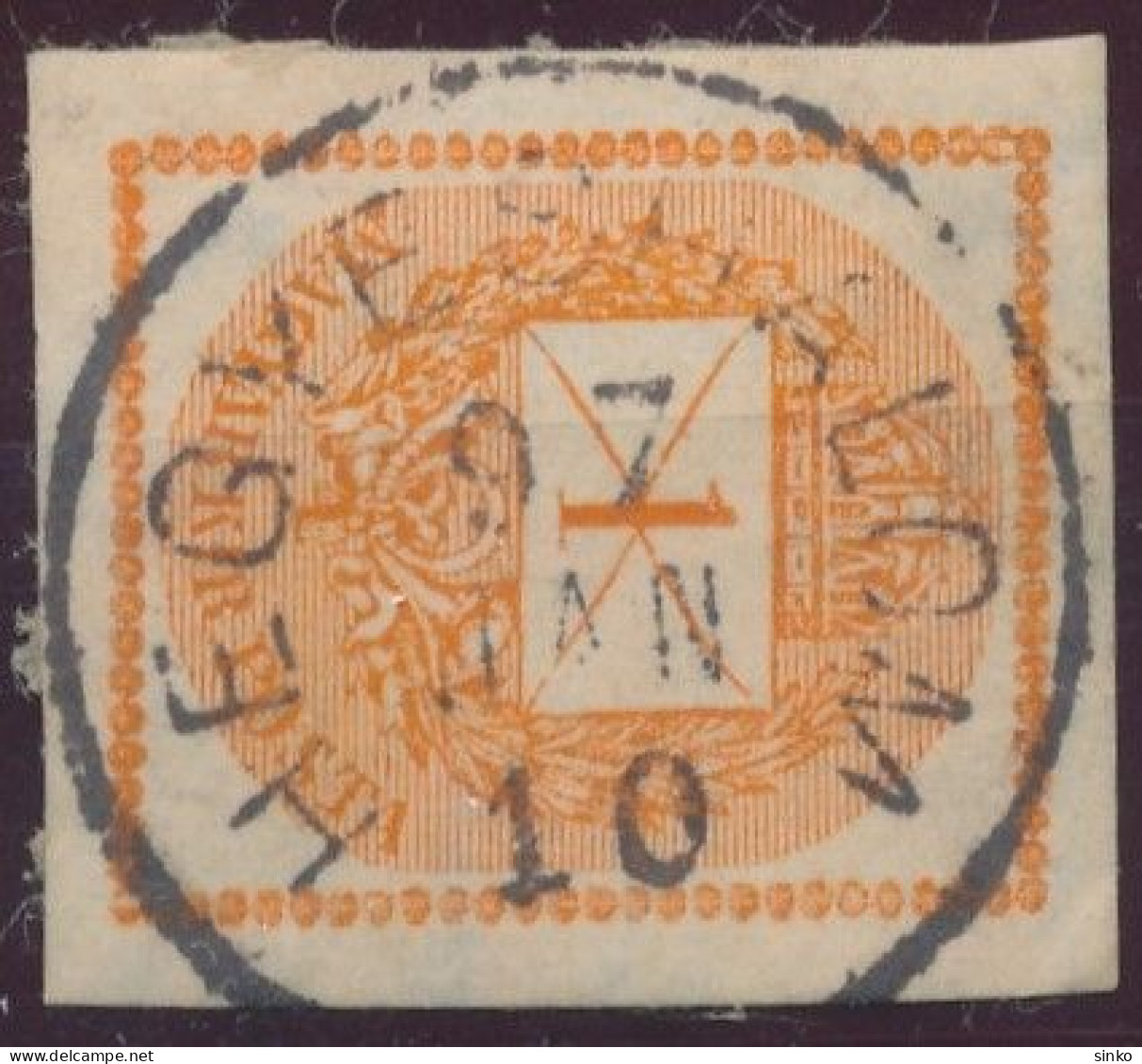 1881. Newspaper Stamp, HEGYESHALOM - Journaux