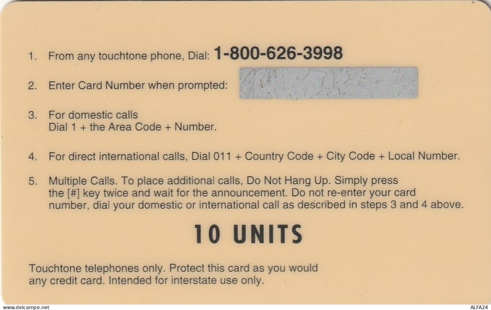 PREPAID PHONE CARD USA MOTO (CZ1095 - Other & Unclassified