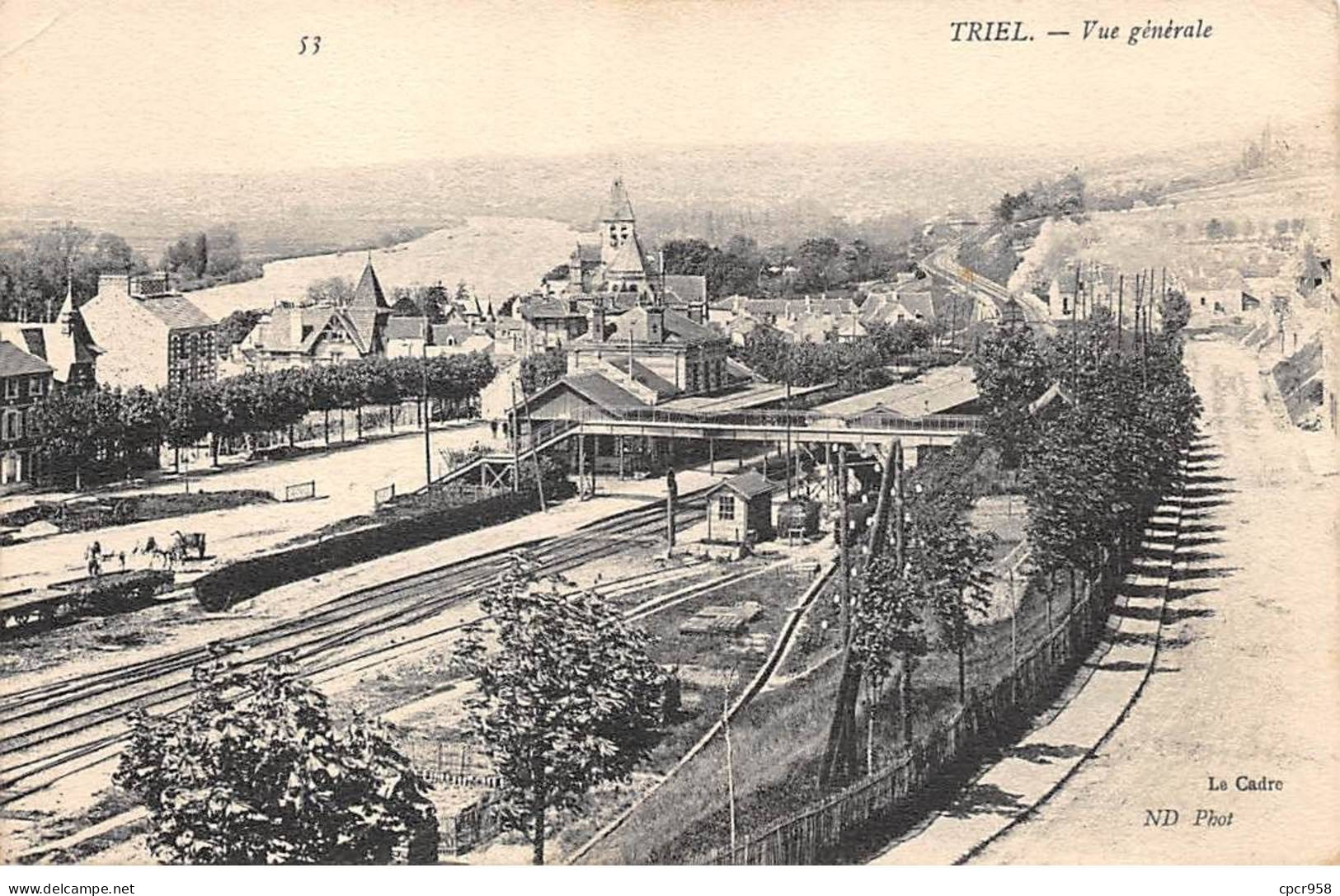 78 - TRIEL - SAN55933 - Vue Générale - Triel Sur Seine