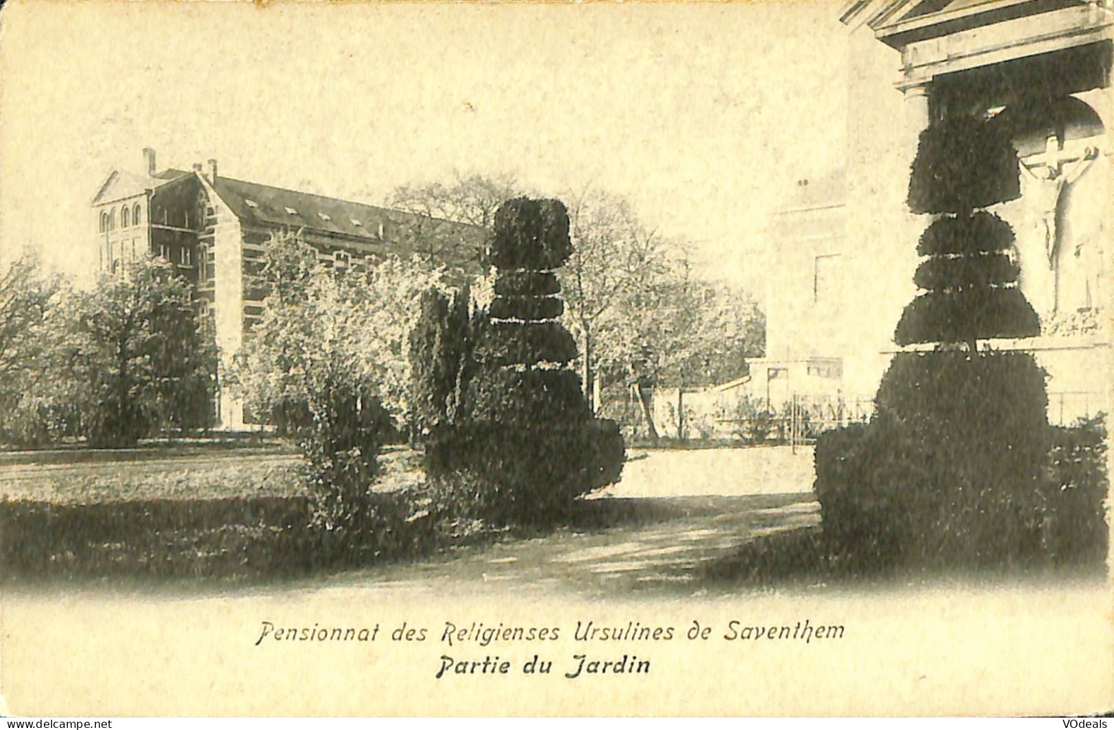 Belgique - Brabant Flamand - Zaventem - Saventhem - Pensionnat Des Religieuses Ursulines De Saventhem - Partie Du Jardin - Zaventem