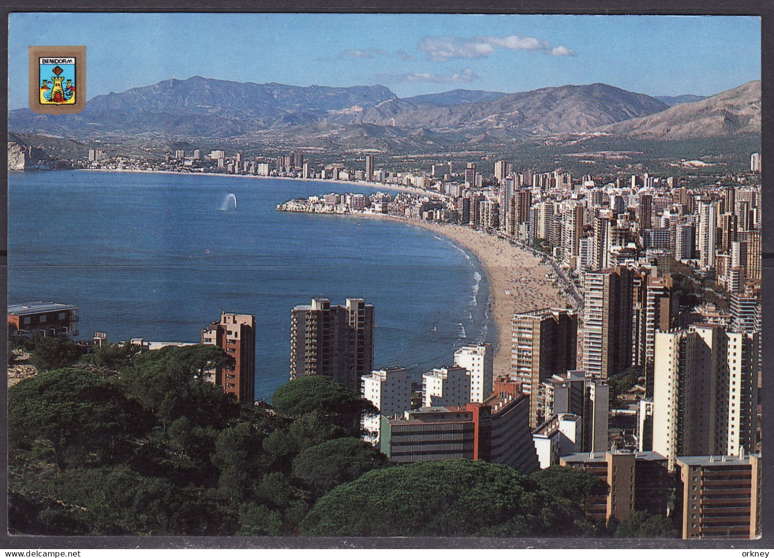 Spanje 252 Vista General Benidorm - Alicante