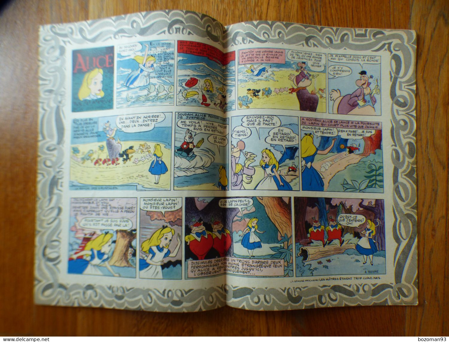 JOURNAL MICKEY BELGE N° 72 Du 22/02/1952 Avec  ALICE AU PAYS DES MERVEILLES - Journal De Mickey