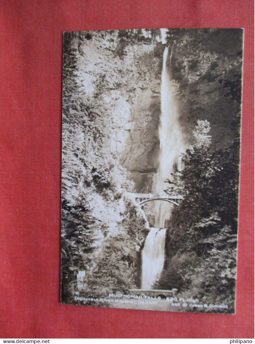 RPPC   Multnomah Falls Columbia River Highway Oregon   Ref 6392 - Andere & Zonder Classificatie