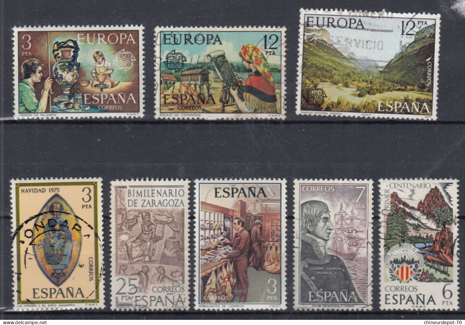 TIMBRES ESPANA ESPAGNE SPAIN NON Classés - Other & Unclassified