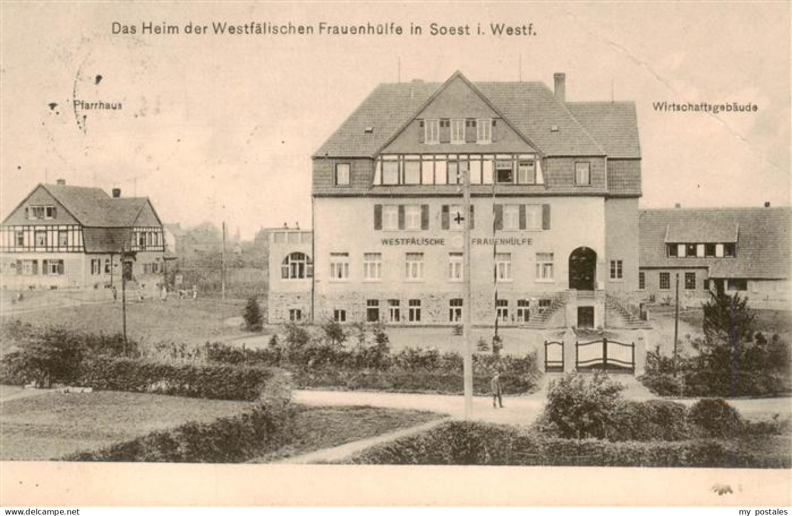 73940256 Soest_DE_NRW Heim Der Westf Frauenhuelfe Wirtschaftsgebaeude - Soest