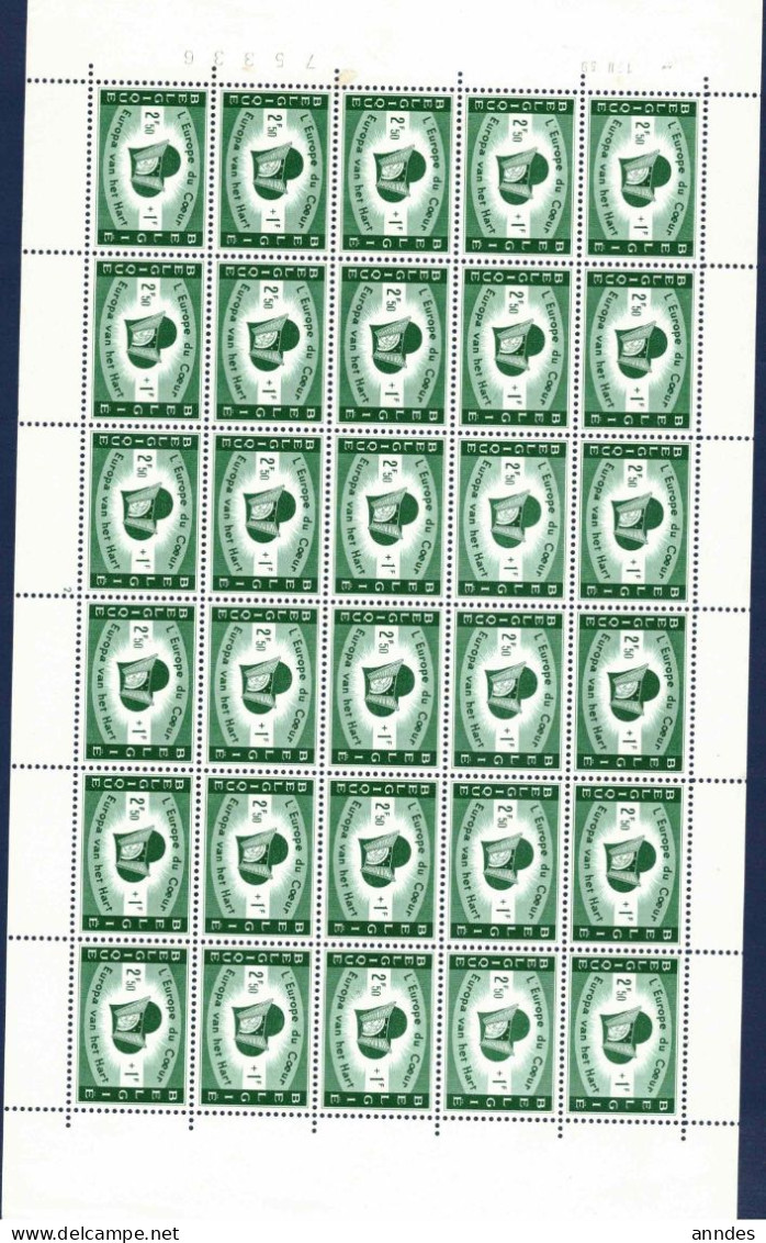 Nr 1091 In Vel Van 30  Stuks    Xx In Perfecte Staat - 1951-1960